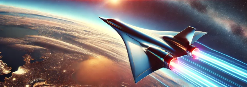 Concept Art of Supersonic Travel